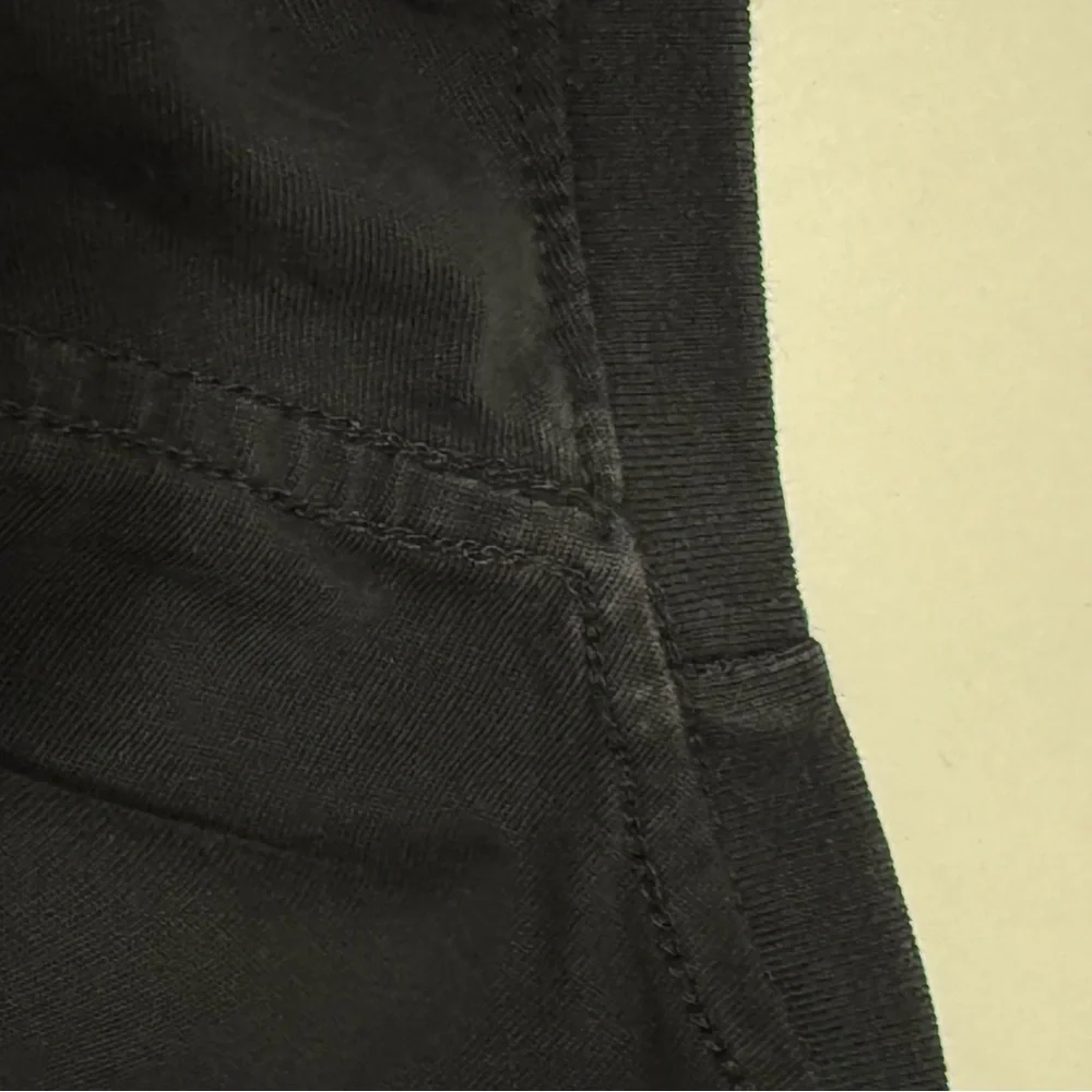 CHROME HEARTS BLACK YELLOW LOGO PRINT CH CHEST POCKET CREWNECK TEE SHIRT - Picture 6 of 10